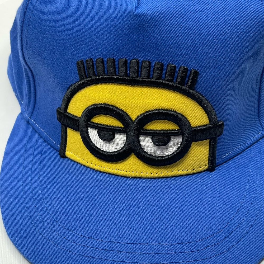 Sz 7-16x Despicable ME3 Blue Minion Baseball Cap Minions kids cap New with tag
